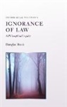 Douglas Husak, Douglas (Distinguished Professor of Philoso Husak, Douglas (Distinguished Professor of Philosophy Husak, Husak Douglas - Ignorance of Law
