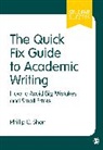 Phillip C. Shon, Phillip C. C. Shon - Quick Fix Guide to Academic Writing