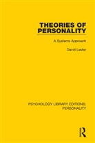 David Lester, David (Independent Scholar Lester - Theories of Personality