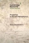Anna Marmodoro, Anna (University of Durham) Marmodoro, Marmodoro Anna - Properties in Ancient Metaphysics