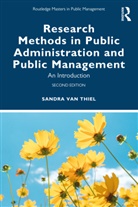 Sandra van Thiel, Sandra van Thiel - Research Methods in Public Administration and Public Management