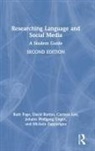 David Barton, Barton David, Carmen Lee, Lee Carmen, Ruth Page, Ruth Barton Page... - Researching Language and Social Media