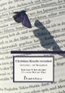 Matthias N. Lorenz, Matthias N Lorenz, Riniker, Christine Riniker - Christian Kracht revisited