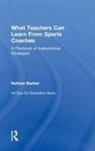 Nathan Barber, Nathan (School Administrator Barber, Barber Nathan - What Teachers Can Learn From Sports Coaches
