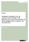 Anonymous - Mangelnde Lesekompetenzen als schichtspezifisches Problem? Die Bedeutung des sozialen Hintergrundes für die Lesekompetenzen von Schülern der Sekundarstufe I