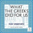 Tony Spawforth, Michael Langan - What the Greeks Did for Us (Hörbuch)