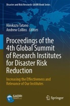 Collins, Andrew Collins, Hirokazu Tatano - Proceedings of the 4th Global Summit of Research Institutes for Disaster Risk Reduction