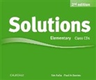 Solutions: Elementary: Class Audio Cds (3 Discs) (Audio book)