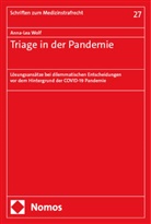 Anna-Lea Wolf - Triage in der Pandemie