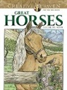 John Green - Creative Haven Great Horses Coloring Book