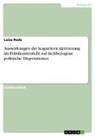 Luisa Rode - Auswirkungen der kognitiven Aktivierung im Politikunterricht auf fachbezogene politische Dispositionen