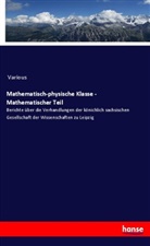Various - Mathematisch-physische Klasse - Mathematischer Teil