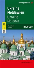 freytag & berndt, freytag & berndt - Ukraine - Moldawien, Straßenkarte 1:1.000.000, freytag & berndt