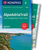 Walter Theil - KOMPASS Wanderführer AlpeAdriaTrail, Vom Großglockner nach Triest, 33 Etappen mit Extra-Tourenkarte