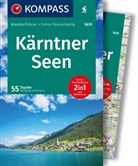 Wolfgang Heitzmann - KOMPASS Wanderführer Kärntner Seen, 55 Touren mit Extra-Tourenkarte