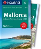 Wolfgang Heitzmann - KOMPASS Wanderführer Mallorca, 78 Touren mit Extra-Tourenkarte