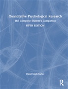 David Clark- Carter, David Clark-Carter, David (University of Staffordshire) Clark-Carter, Clark-Carter David - Quantitative Psychological Research