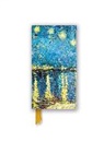Flame Tree Publishing - Vincent Van Gogh: Starry Night Over the Rhone Foiled Slimline Journal