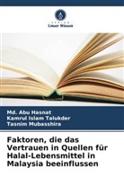 Md Abu Hasnat, Md. Abu Hasnat, Mubasshira, Tasnim Mubasshira, Kamrul Islam Talukder - Faktoren, die das Vertrauen in Quellen für Halal-Lebensmittel in Malaysia beeinflussen