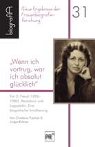 Jürgen Krämer, Christiana Puschak - "Wenn ich vortrug, war ich absolut glücklich"