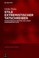 Ulrike Preiss - Stile extremistischer Tatschreiben