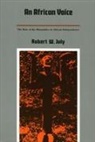 Robert W July, Robert W. July - African Voice