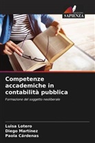 Paola Cárdenas, Luisa Lotero, Diego Martínez - Competenze accademiche in contabilità pubblica