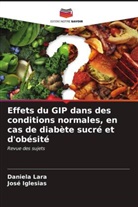 José Iglesias, Daniela Lara - Effets du GIP dans des conditions normales, en cas de diabète sucré et d'obésité