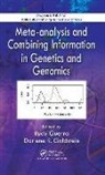 Darlene R. Goldstein, Goldstein Darlene R., Rudy Guerra, Rudy (Rice University Guerra, Rudy Goldstein Guerra, Guerra Rudy - Meta-Analysis and Combining Information in Genetics and Genomics