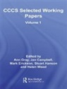 Ann (University of Lincoln Gray, Ann Campbell Gray, Jan Campbell, Mark Erickson, Erickson Mark, Ann Gray... - Cccs Selected Working Papers