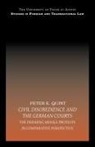 Peter E Quint, Peter E. Quint, Peter E Quint, Peter E. Quint - Civil Disobedience and the German Courts