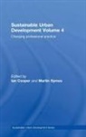Ian (Eclipse Research Consultants Cooper, Ian Cooper, Martin Symes, Symes Martin - Sustainable Urban Development Volume 4