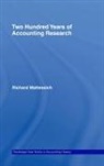Richard Mattessich, Mattessich Richard - Two Hundred Years of Accounting Research