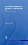 Krister Lundell, Krister (Abo Akademi University Lundell, Lundell Krister - Origin of Electoral Systems in the Postwar Era