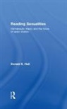 Donald E. Hall, Donald E. (West Virginia University Hall, Hall Donald E. - Reading Sexualities