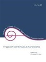 Aull, Charles E Aull, Charles E. Aull, Charles E Aull, Charles E. Aull - Rings of Continuous Function