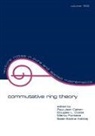 Paul-Jean Costa Cahen, Paul-Jean Cahen, Douglas L. Costa, Costa Douglas L., Marco Fontana, Fontana Marco... - Commutative Ring Theory