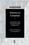 Joanna Thornborrow, Joanna Wareing Thornborrow, Thornborrow Joanna, Shân Wareing - Patterns in Language