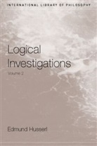 Edmund Husserl, Dermot Moran - Logical Investigations Volume 2