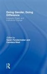 Sarah West Fenstermaker, Sarah Fenstermaker, Candace West - Doing Gender, Doing Difference