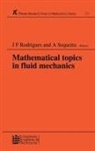 Jose Francisco Rodrigues, Jose Francisco (Universidade De Lisboa Rodrigues, Jose Francisco Sequeira Rodrigues, Rodrigues Jose Francisco, Adelia Sequeira, Sequeira Adelia - Mathematical Topics in Fluid Mechanics