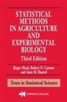 Roger Mead, Mead Roger - Statistical Methods in Agriculture and Experimental Biology