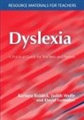 David Lumsdon, Barbara Riddick, Barbara (University of Durham Riddick, Barbara Wolfe Riddick, Judith Wolfe - Dyslexia