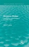 David Levine, David P Levine, David P. Levine - Economic Studies (Routledge Revivals)