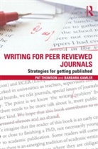 Barbara Kamler, Kamler Barbara, Pat Thomson, Pat (University of Nottingham Thomson - Writing for Peer Reviewed Journals