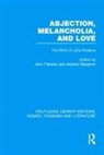 John (University of Warwick Fletcher, John Benjamin Fletcher, Andrew Benjamin, John Fletcher - Abjection, Melancholia and Love