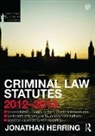Jonathan Herring, Herring Jonathan - Criminal Law Statutes 2012-2013