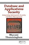 Bhavani Thuraisingham, Thuraisingham Bhavani - Database and Applications Security