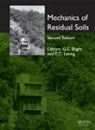 Geoffrey E. (University of Witwatersrand Blight, Geoffrey E. Leong Blight, Charles Sidebottom, Sidebottom Charles, Geoffrey E. Blight, Blight Geoffrey E.... - Mechanics of Residual Soils
