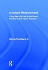 George Engelhard, George Engelhard Jr, George Engelhard Jr. - Invariant Measurement